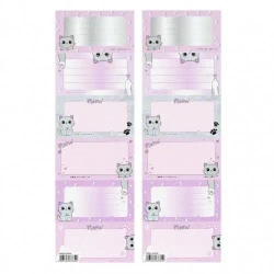 Naklejki na zeszyt Kitty (25szt) - STARPAK