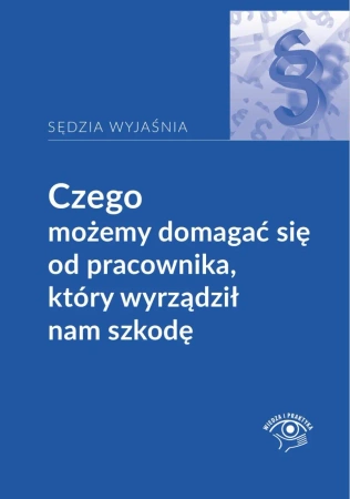 eBook Czego możemy domagać się od pracownika, który wyrządził nam szkodę - Rafał Krawczyk