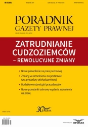 eBook Zatrudnianie cudzoziemców w Polsce (PGP 9/2017) - INFOR PL SA