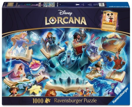 Puzzle 2D: Lorcana Sapphire 1000el - Ravensburger