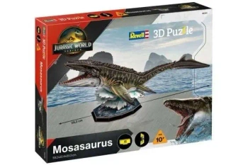 Puzzle 3D Jurassic World Rebirth - Mosasaurus - Revell