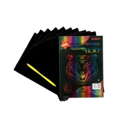 Wydrapywanka hologramowa A5 tęczowa - Penword
