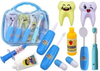 Zestaw dentysty w walizce - Leantoys