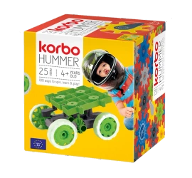 Klocki Korbo Hummer 25 elementów green