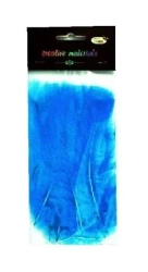 Piórka miękkie pacyfik 15szt - Galeria Hobby