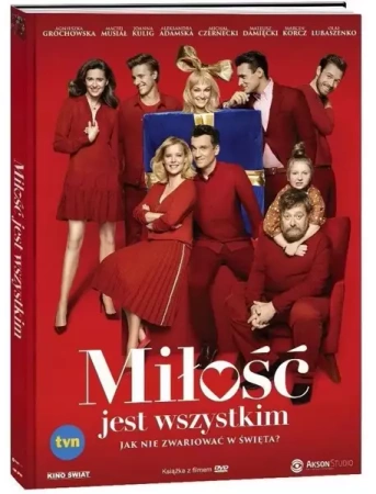 Miłość jest wszystkim DVD + książka - Michał Kwieciński