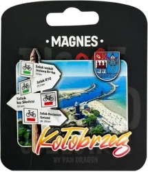 Magnes I love Poland Kołobrzeg ILP-MAG-C-KOL-28 - Pan Dragon
