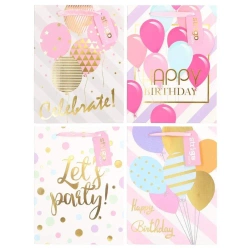 Torba prezentowa Party 18x23x10cm mix STRIGO