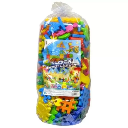 Klocki konstrukcyjne 190el - Macyszyn Toys