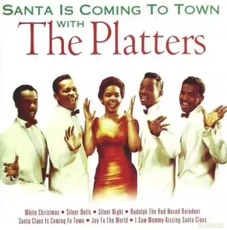 Santa Is Coming to Town with The Platters CD - The Platters