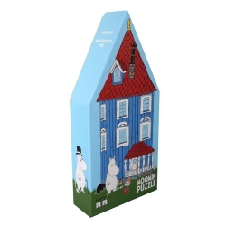 Puzzle dla dzieci w ozdobnym pudełku Dom Muminków - Barbo Toys