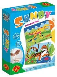 Sandy Piaskowe Malowanki - Tygrys, T-Rex ALEX - Alexander