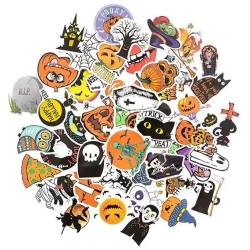 Naklejki winylowe Halloween 6-8cm 50szt - Dalprint dpCraft