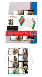Okładka na zeszyt A4 PVC MIX + naklejki (8szt) - Panta Plast
