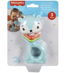 Grzechotka Gryzak Klekoczący Jelonek - Fisher Price