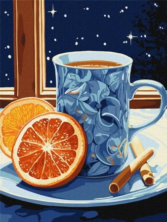 Malowanie po numerach- Pachnąca kombinacja 30x30cm - Ideyka