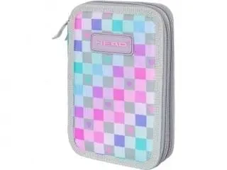 Piórnik podw bez wyp Head Checkered Hearts ASTRA - ASTRA papiernicze