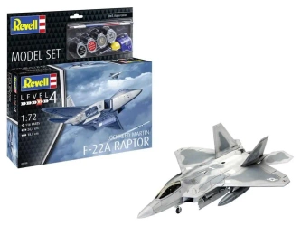 Samolot Lockheed Martin F-22A Raptor - Revell