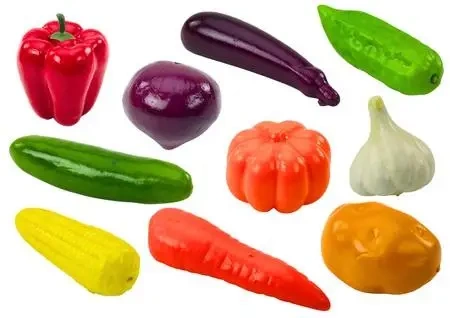 Zestaw miękkie warzywa 24el - Leantoys