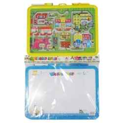 Tablica suchościeralna z labiryntem MIX - Trifox