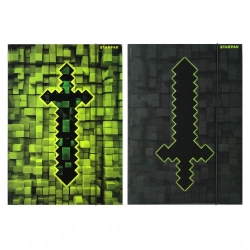 Teczka z gumką A4 Pixel Game mix - STARPAK