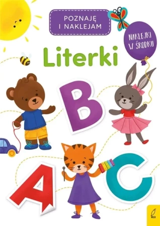 Poznaję i naklejam. Literki - praca zbiorowa