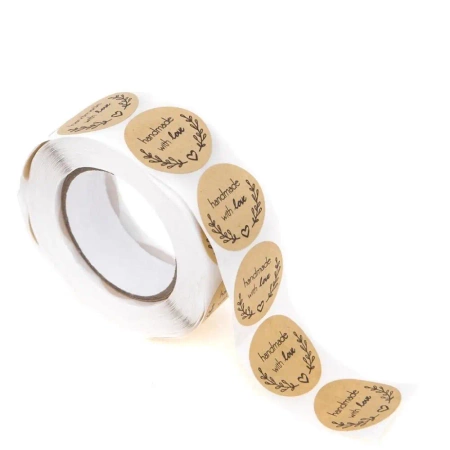 Naklejki na rolce 500szt - Dalprint dpCraft