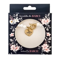 Bransoletka dla Babci granatowa - MCD