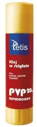 Klej w sztyfcie typu PVP 20g. BG100-F (12szt.) - Tetis