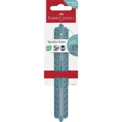 Linijka Sparkle Ocean 15cm - Faber Castell