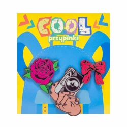 Przypinka cool. Róża - MCD