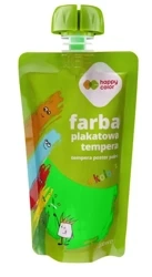 Farba tempera 100ml neon zielona HAPPY COLOR - GDD