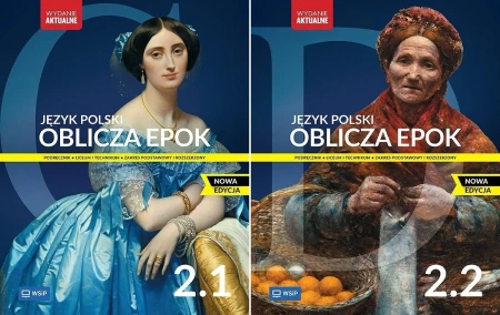 OBLICZA EPOK klasa 2 część 1+2 LO PODRĘCZNIK /zestaw/ WSIP 2025 - Dariusz Chemperek, Roman Trześniowski, Adam Kalba