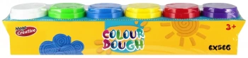Masa Plastycz 6 kolorów 33x7x6 Doh Mc Tub 12/36
