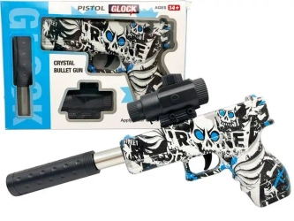 Pistolet na kulki wodne i plastikowe 6mm K702 - Cabo-Toys