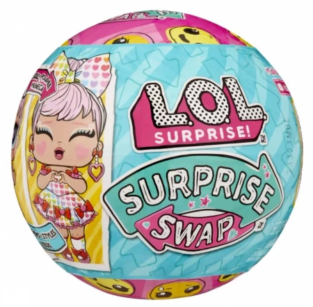 Lalka L.O.L. Surprise Swap Tot Zmieniające Twarze 1 sztuka - Mga
