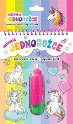 Niezwykłe jednorożce. Kolorowanki wodne.. - praca zbiorowa
