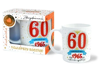 Kubek Premium Urodziny 60 - Kukartka
