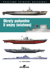Okręty podwodne II wojny światowej - E. V. Martindale