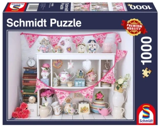 Puzzle 1000 PQ Czas na herbatę 111098 - Schmidt Puzzle