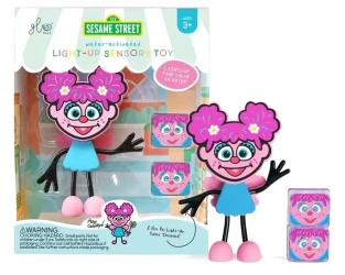 Postać do kąpieli Abby z kostkami świecącymi - Glo Pals