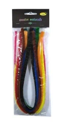 Druty chenille kolorowe 9mmx50cm 10szt - Galeria Hobby