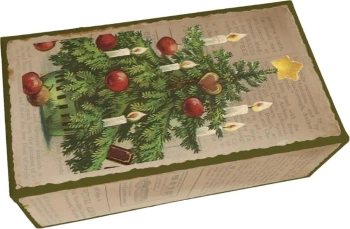 Mydło 200g zapach waniliowy Święta Bożego Narodz. - Skona Ting