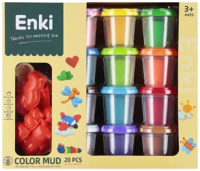 Masa Plastyczna 12 kolorów z Akcesoriami Mega Creative 572020