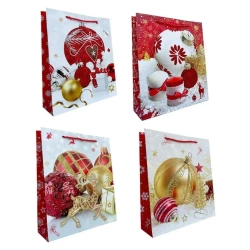 Torebka prezentowa S Boże Narodzenie mix - Ju-Piter