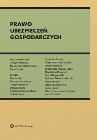 Prawo ubezpieczeń gospodarczych - Opracowanie zbiorowe