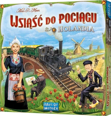 Gra Wsiąść do pociągu Kolekcja Map 4 - Holandia - Rebel
