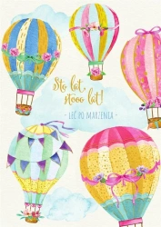 Karnet A5 balony - Henry