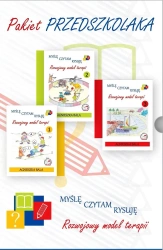 Myślę, czytam, rysuję. Pakiet przedszkolaka - Agnieszka Bala