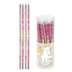 Ołówek z gumką HB Unicorn (48szt) - STARPAK